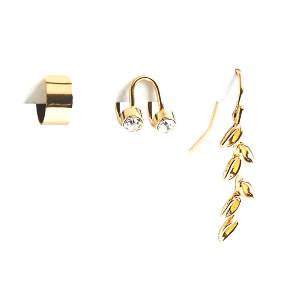 ๐HP๐ Torrid Leaf & Cuff Crawler Earring Set - Picture 1 of 2
